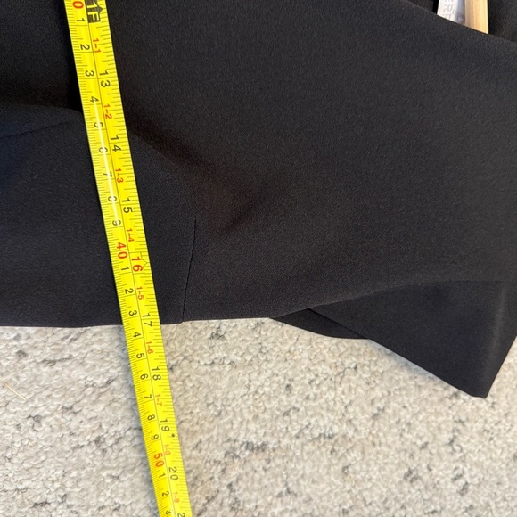 Scapa Lauren Perre M Asymmetrical shoulder Black Dress EUC vintage - Picture 10 of 14